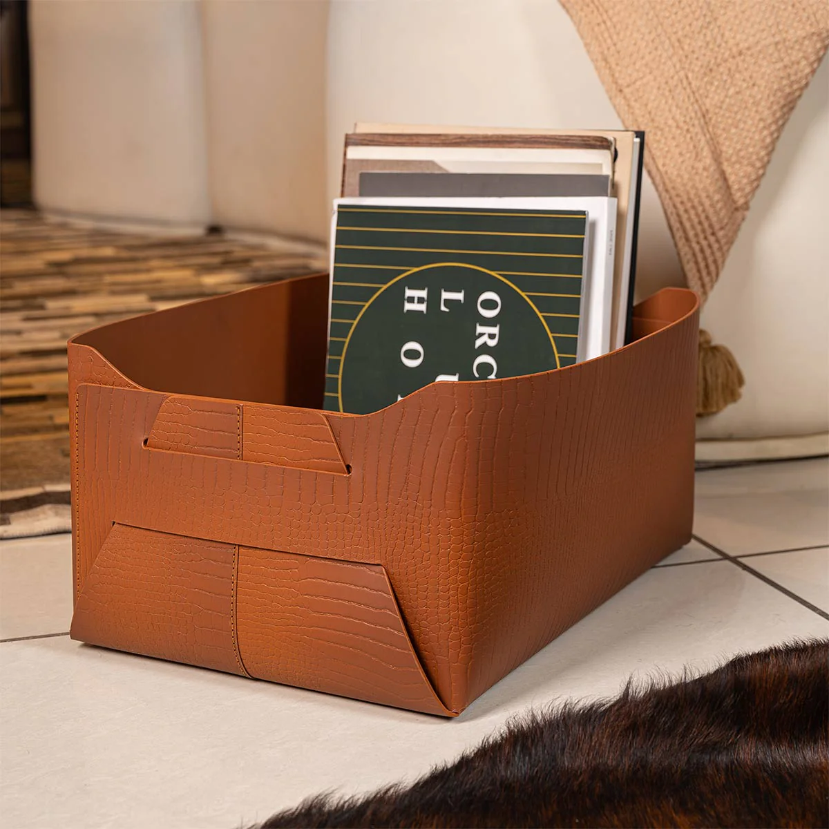 Sterling Multipurpose Basket Tan