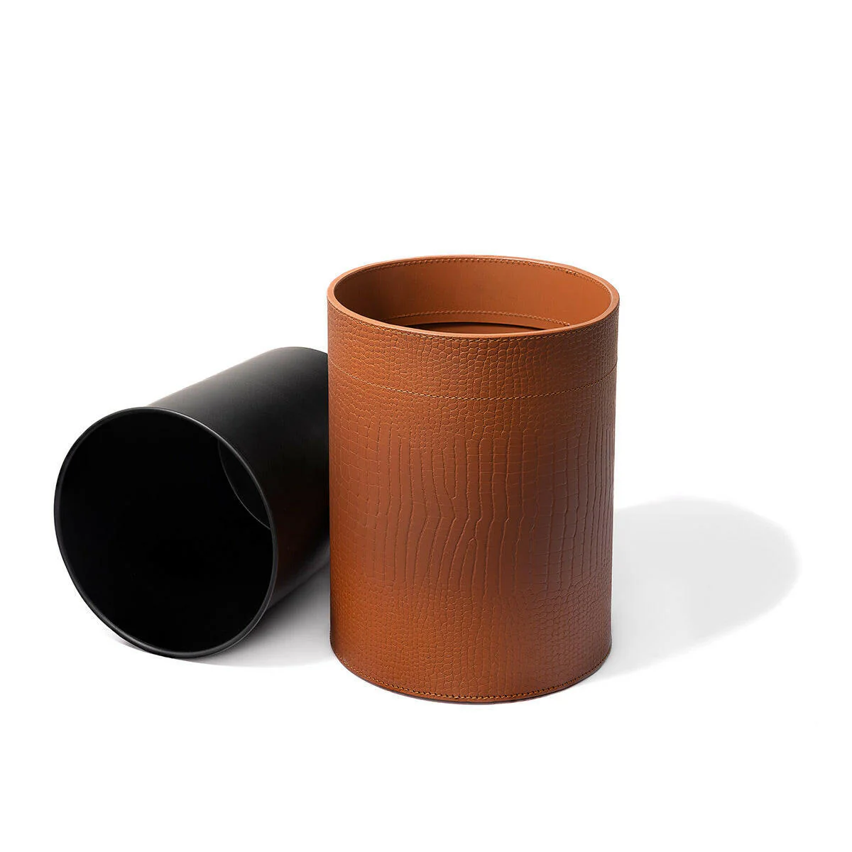 Sterling Wastebin With Metal Inner Tan - Image 4