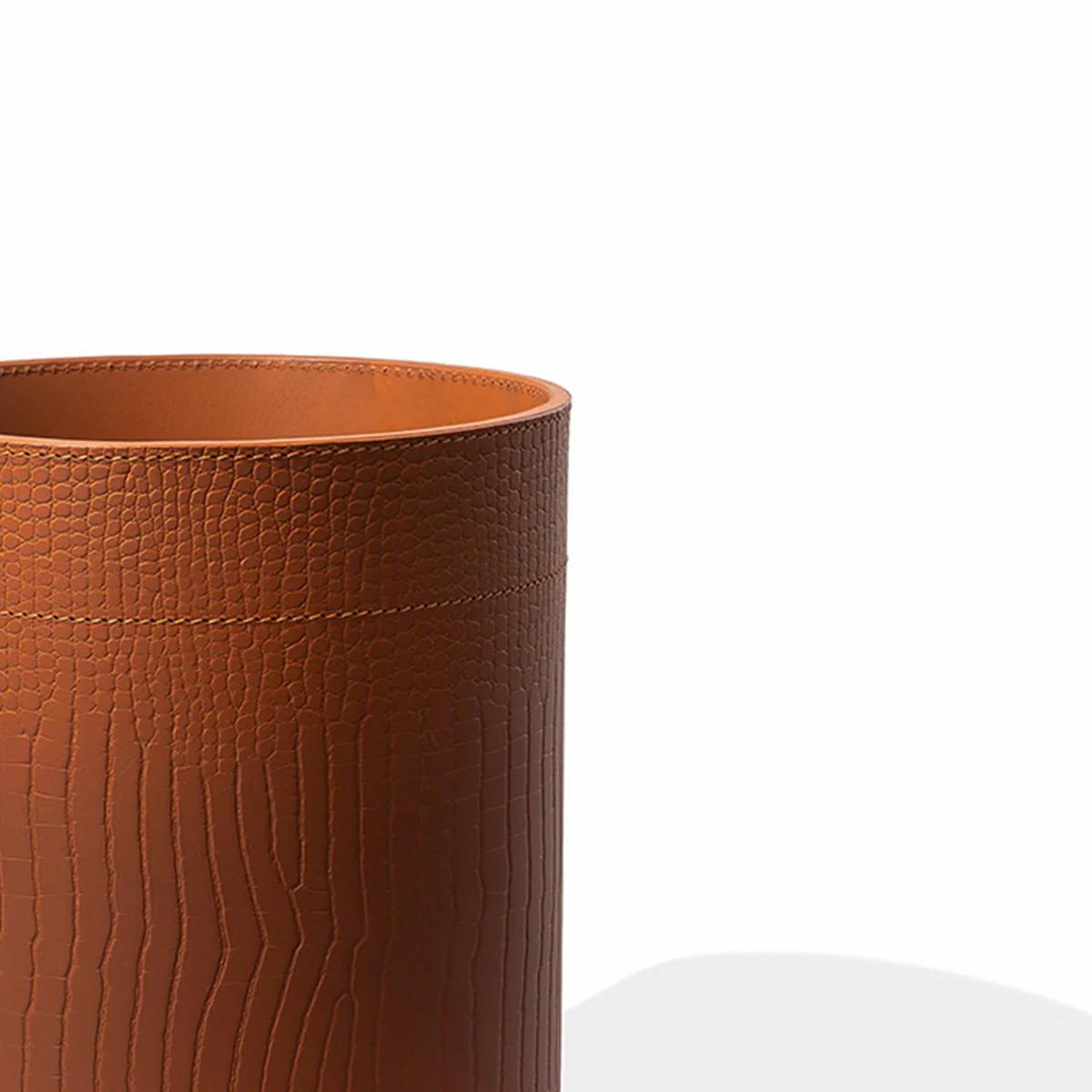Sterling Wastebin With Metal Inner Tan - Image 5