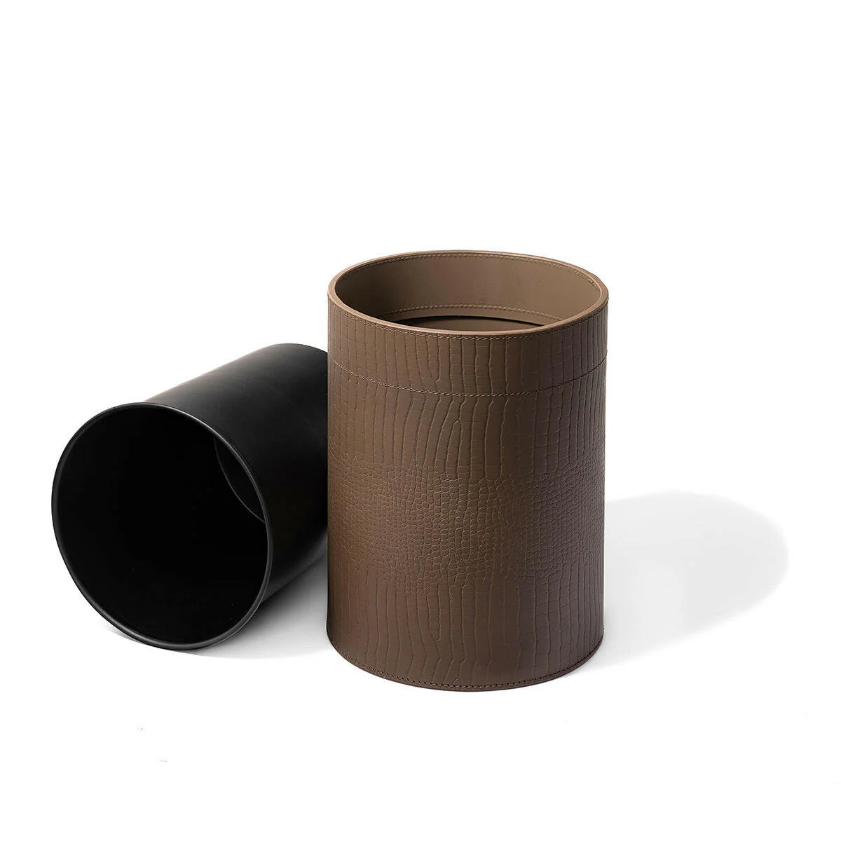 Sterling Wastebin With Metal Inner Taupe - Image 4