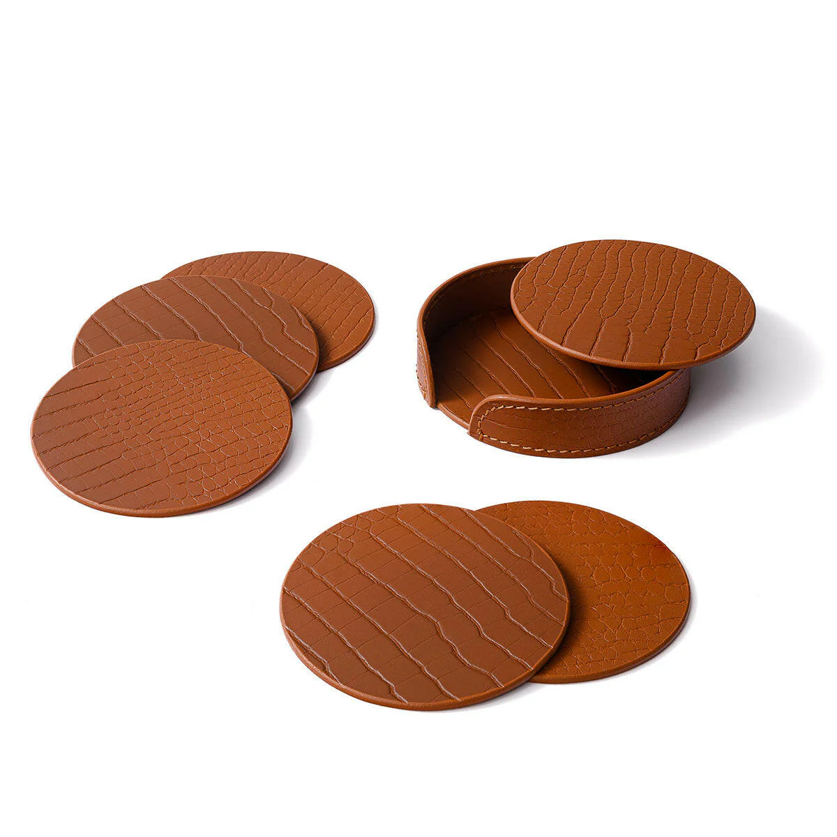 Sterling Coasters Round Tan - Image 3