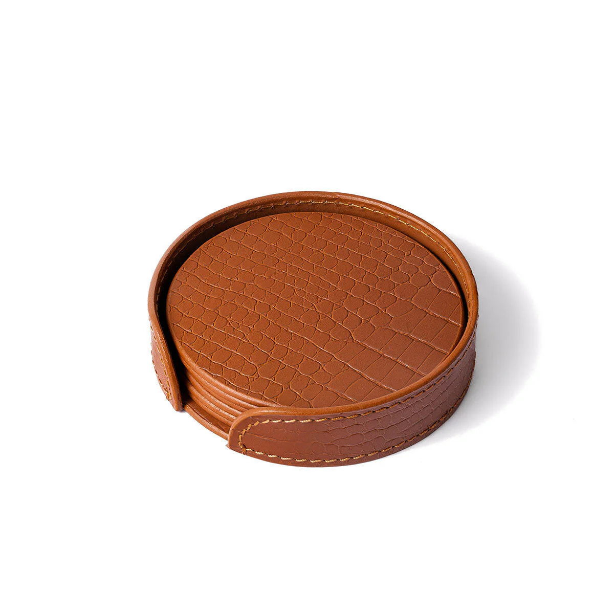 Sterling Coasters Round Tan - Image 4