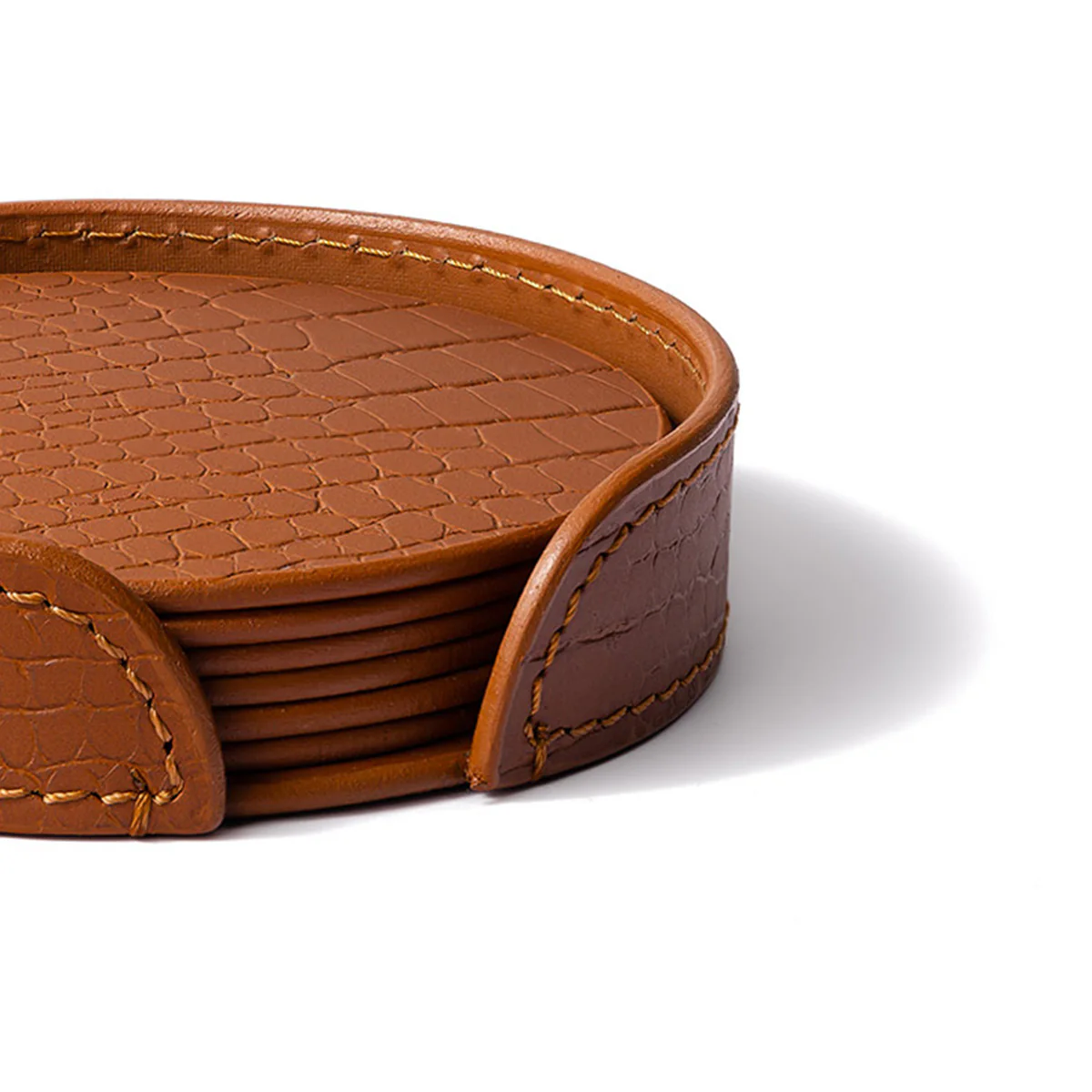 Sterling Coasters Round Tan - Image 5