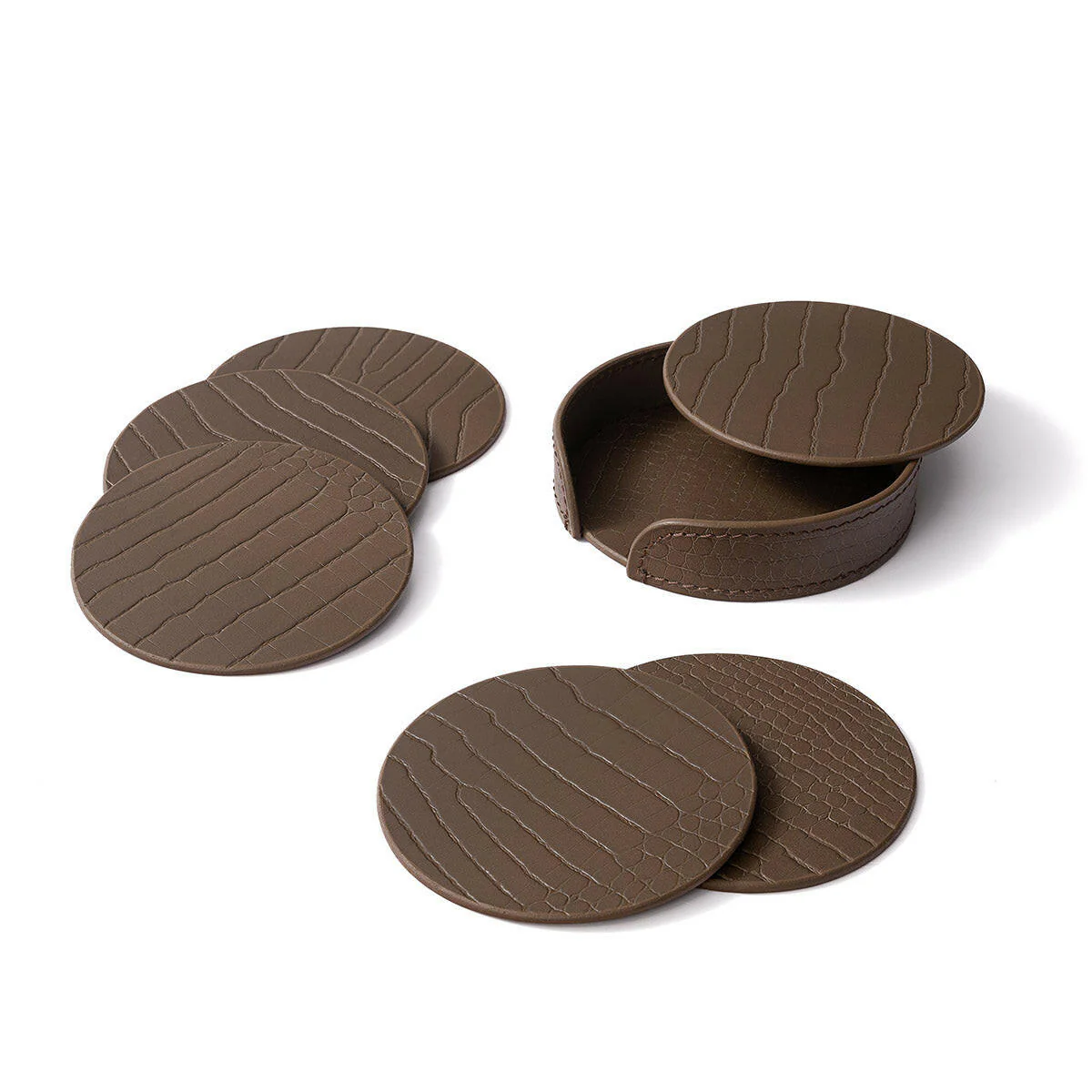 Sterling Coasters Round Taupe - Image 4