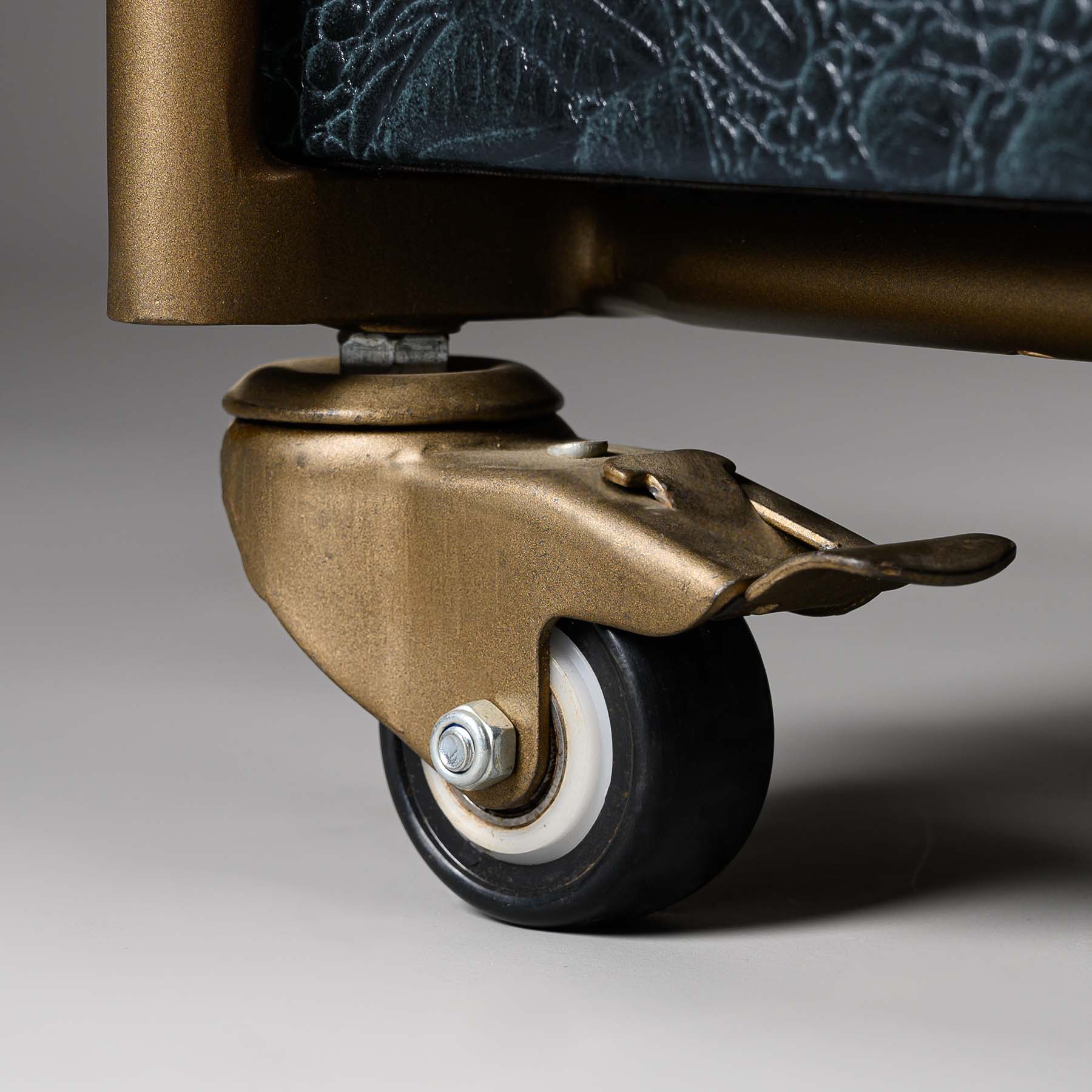 Rover Round Bar Trolley Blue - Image 3