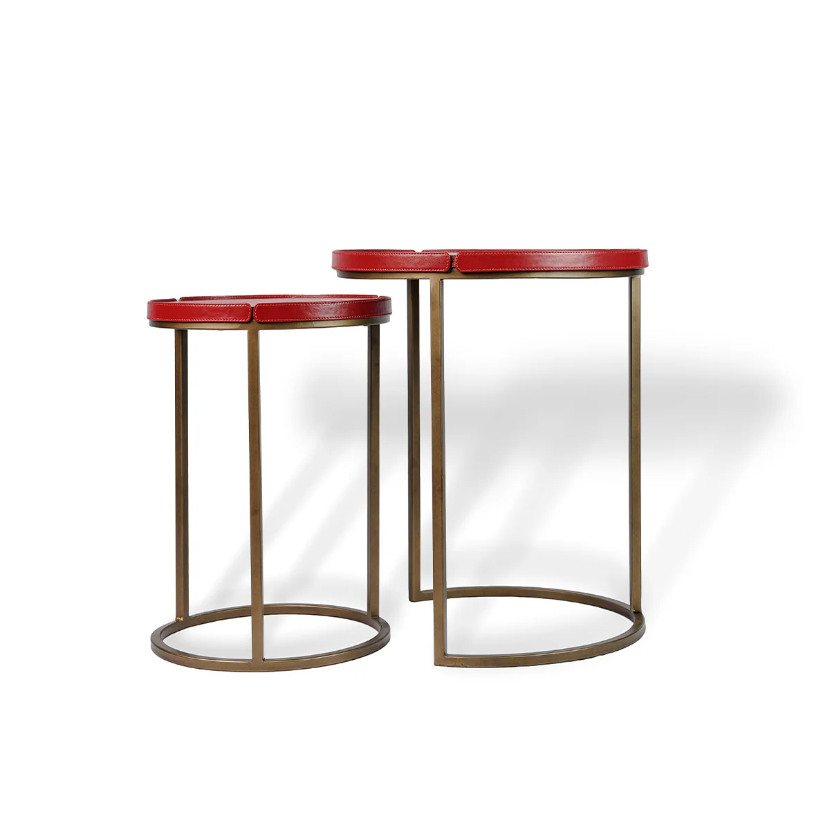 Sable Nested Tables (Set of 2) Red - Image 3