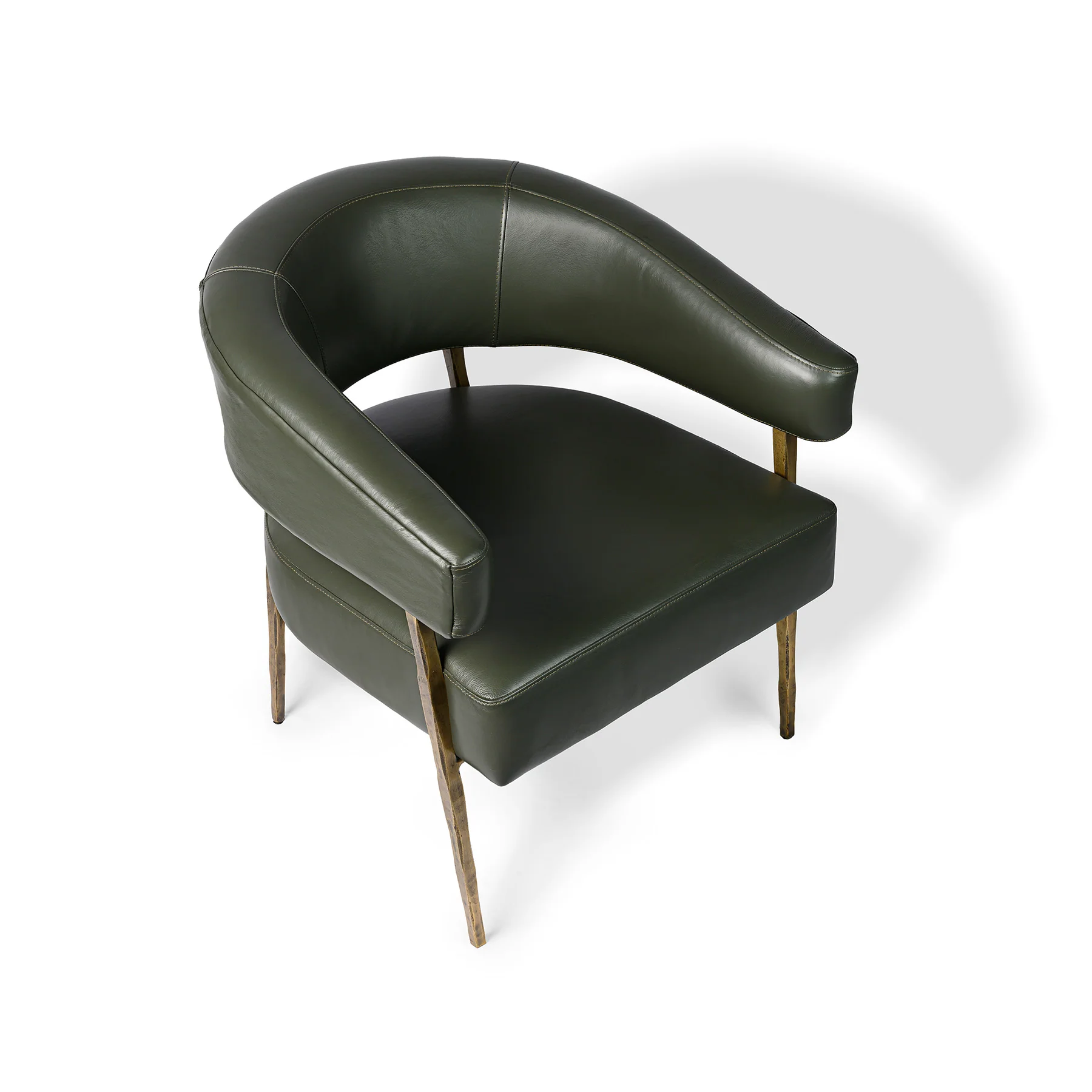 Safi Lounge Chair Green - Image 4