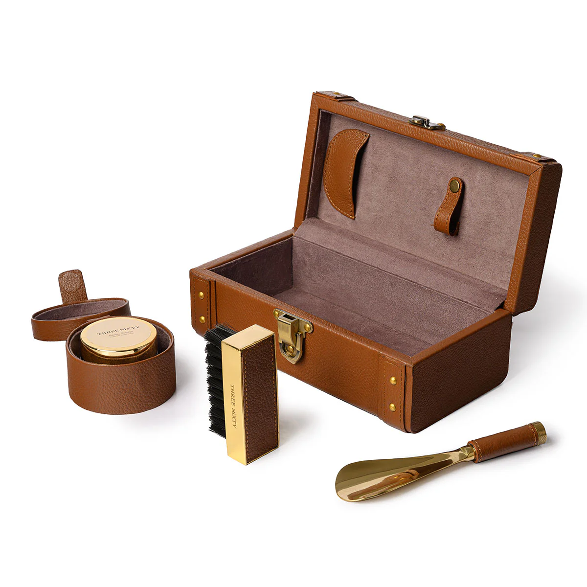 Savvy Shoe Care Kit Tan - Image 2