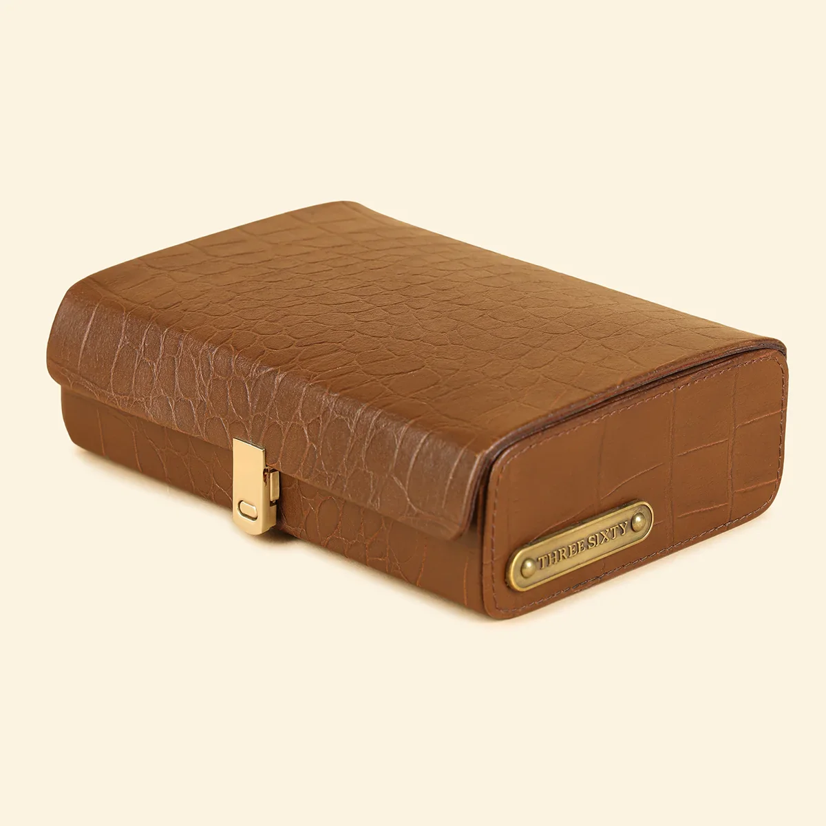 Shoe Kit in Tan Genuine Leather - Image 4
