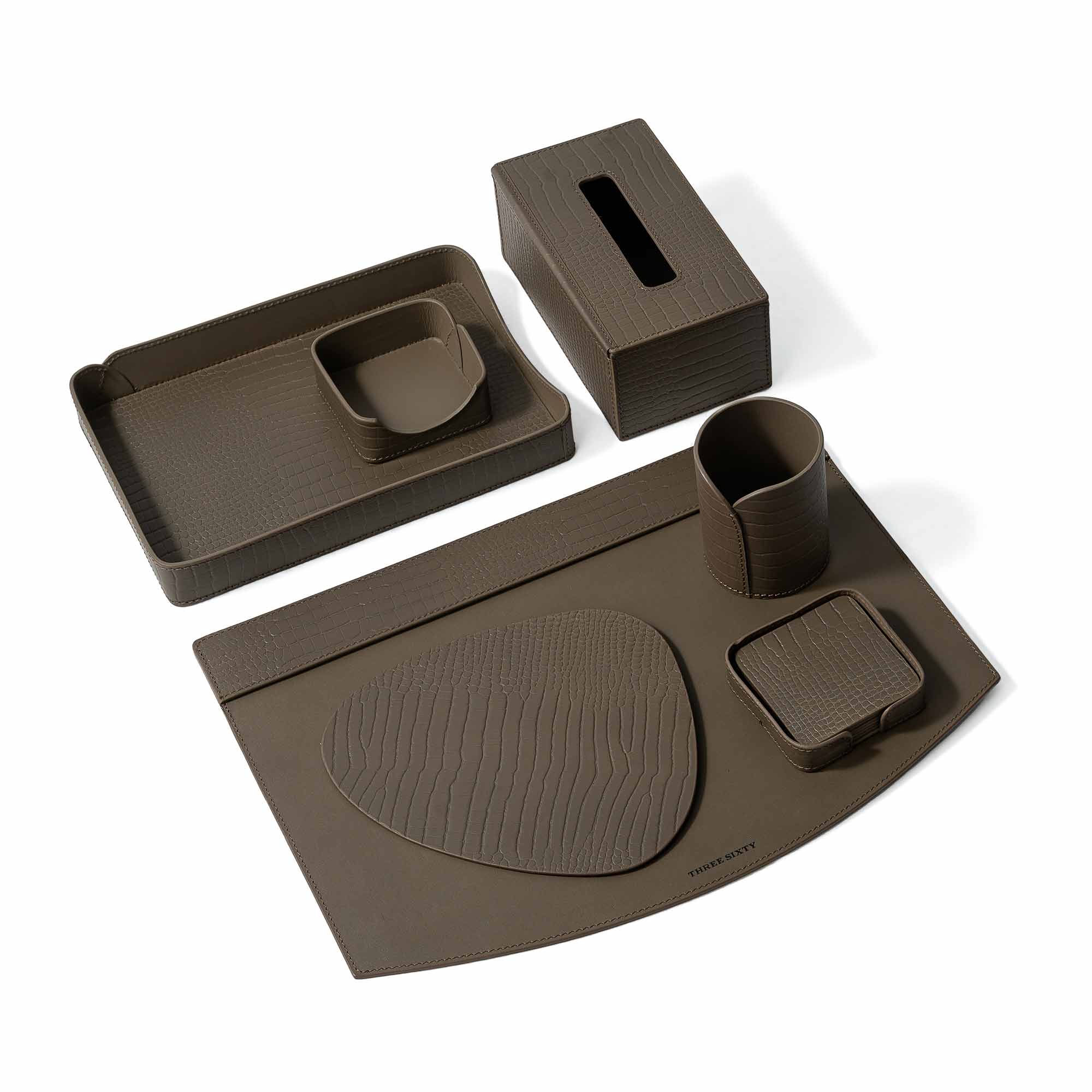 Sterling Desktop Set Taupe - Image 2