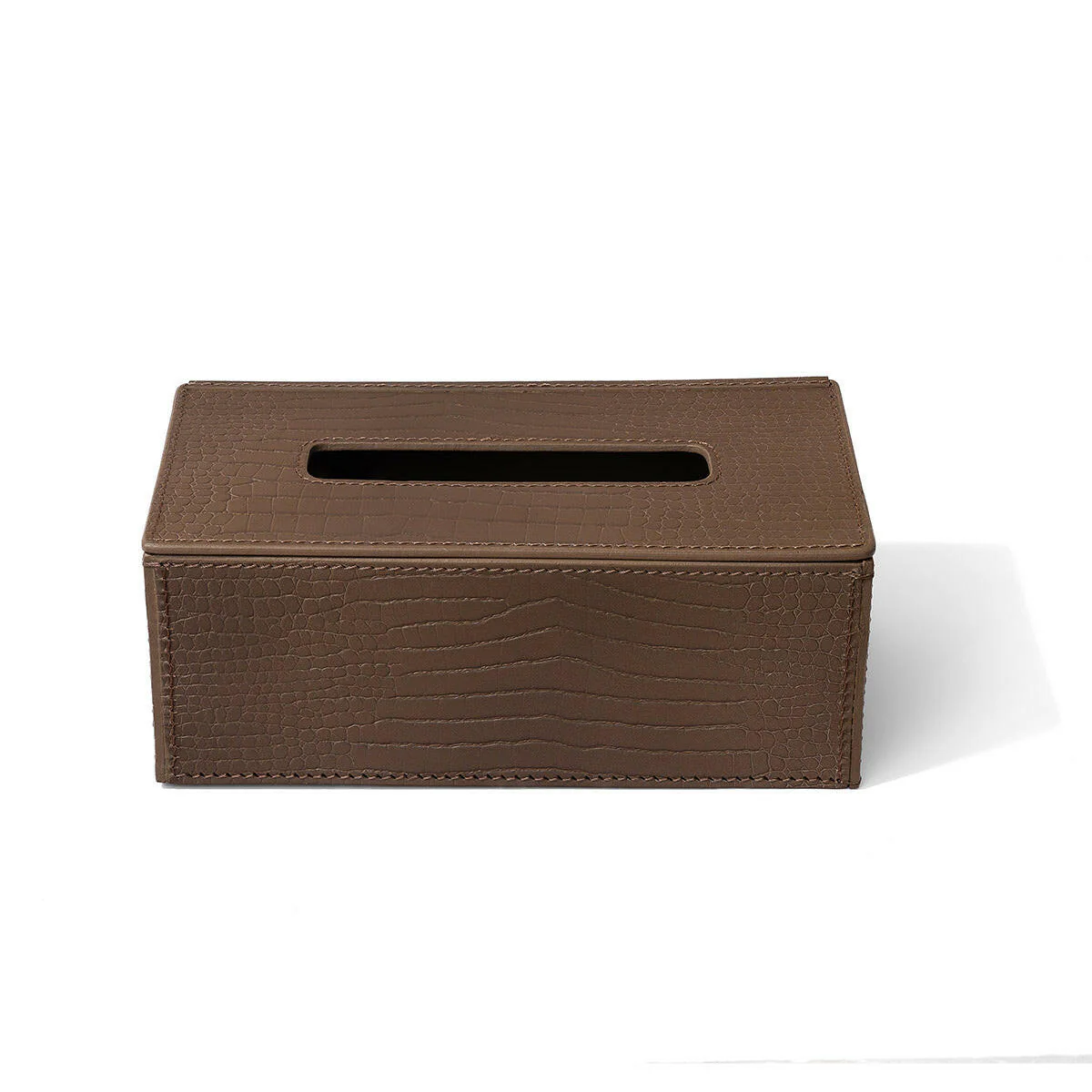 Sterling Tissue Box Holder Taupe - Image 2