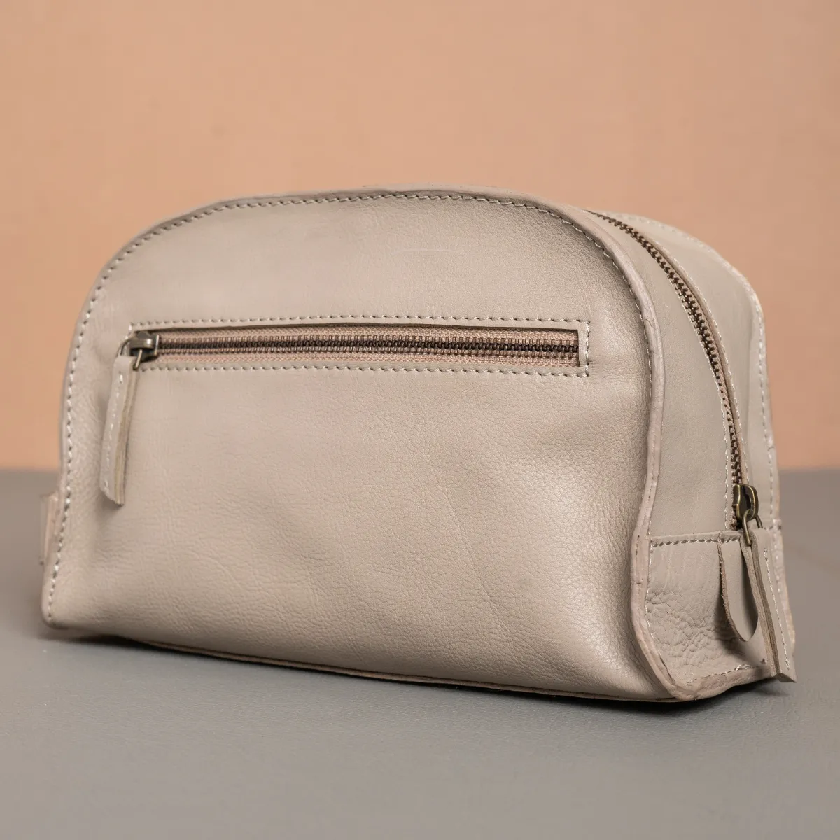 Travel Kit Pouch Beige - Image 2